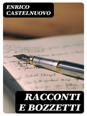 cover image of Racconti e bozzetti